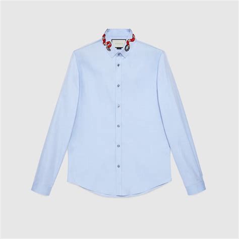 camicia bianca gucci uomo|Scopri la nuova collezione di camicie da uomo di Gucci su.